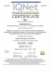 ISO 9001 2008 IQNET